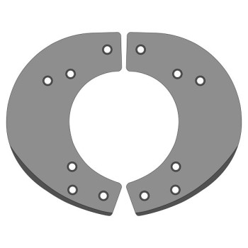 Turntable Lube Plate - Jost JSK 37 CZW - 2 Piece